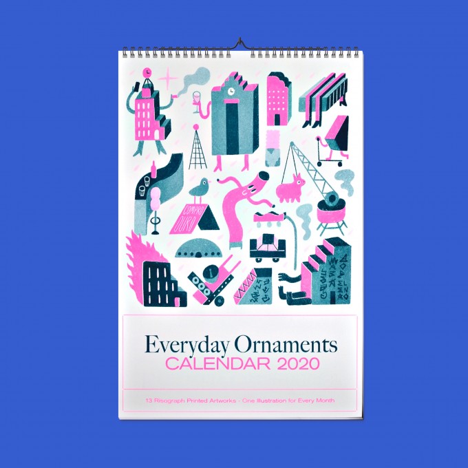 Black Matter – Monatskalender EVERYDAY ORNAMENTS 2020 Monatskalender, 13 inspirative Kunstdrucke, DIN A3 Black Matter – Monatskalender EVERYDAY ORNAMENTS 2020 Monatskalender, 13 inspirative Kunstdrucke, DIN A3