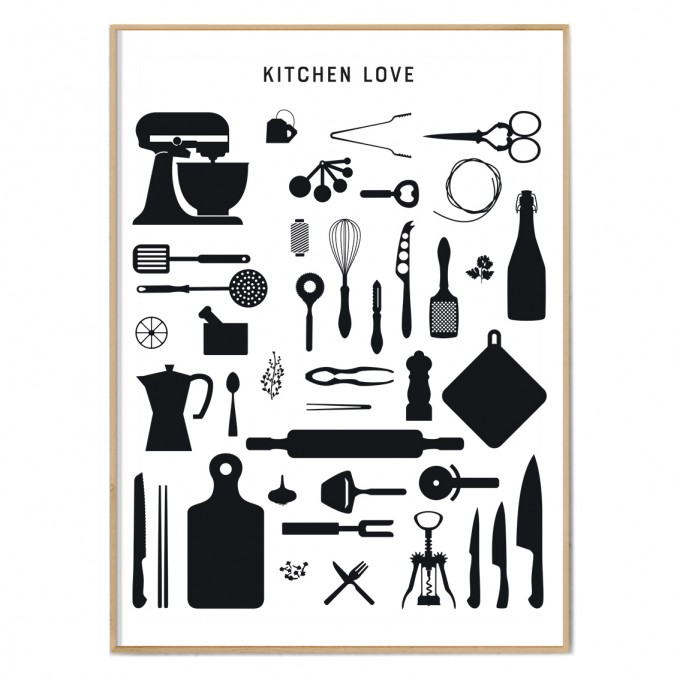 FOX&POET Poster *KITCHEN LOVE* FOX&POET Poster *KITCHEN LOVE*