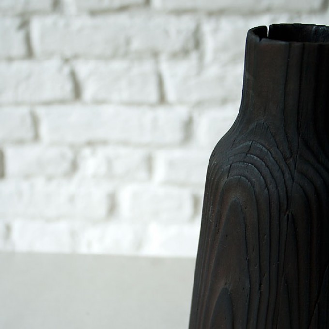 zita products - FREYA FLAMBÉE Holzvase zita products - FREYA FLAMBÉE Holzvase