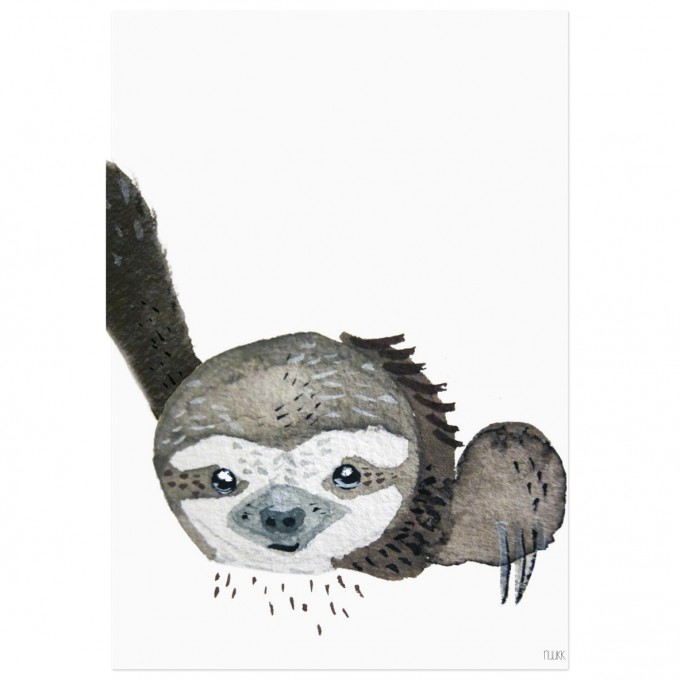nuukk Faultier-Poster (Din A4) nuukk Faultier-Poster (Din A4)