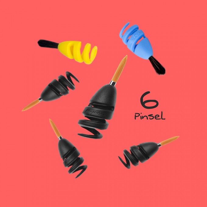 FINGERMAX - Artist Line Künstler Set (6 Stück Fingerpinsel Artist Line) FINGERMAX - Artist Line Künstler Set (6 Stück Fingerpinsel Artist Line)