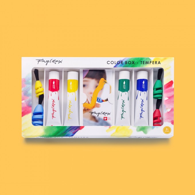 FINGERMAX - Fingerpinsel Malkasten Set "Colorbox" FINGERMAX - Fingerpinsel Malkasten Set "Colorbox"