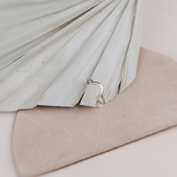 BRASSCAKE // Tiny Moon Ring BRASSCAKE // Tiny Moon Ring