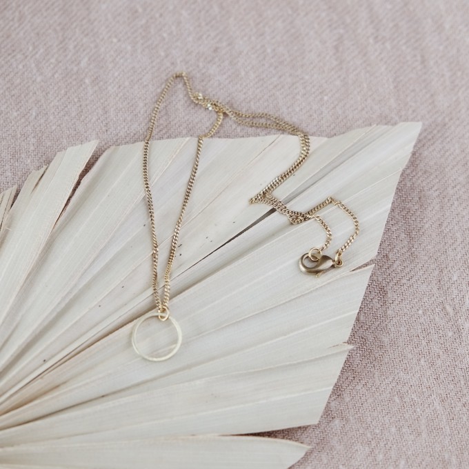BRASSCAKE // Circle Necklace BRASSCAKE // Circle Necklace
