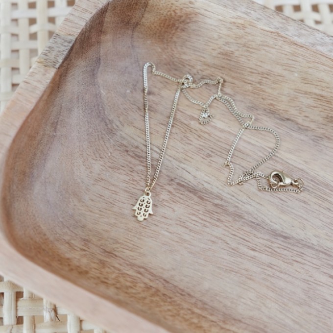 BRASSCAKE // Hamsa Hand Necklace BRASSCAKE // Hamsa Hand Necklace