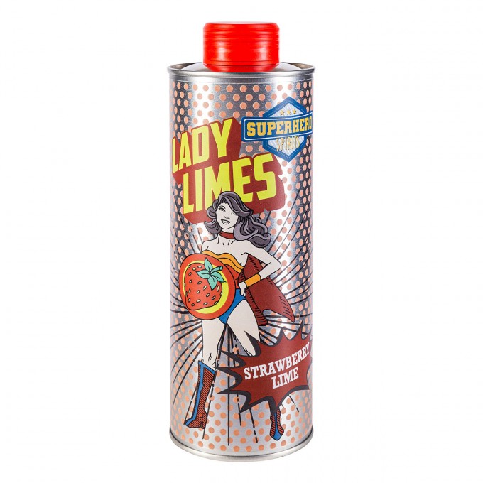 Lady Limes - Erdbeerlimes - Superhero Spirits - 0,5 l - 20% vol. Alk.