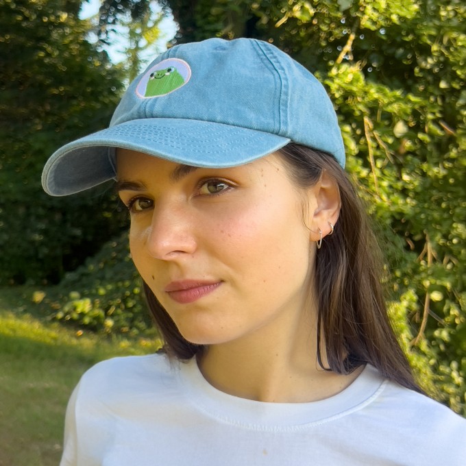 The Naughty District - Bestickte Baseball Cap »Froggy summer«