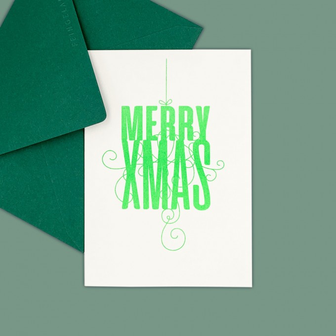 Feingeladen // FANCY TYPE // Merry Xmas (FG) – A6 Feingeladen // FANCY TYPE // Merry Xmas (FG) – A6