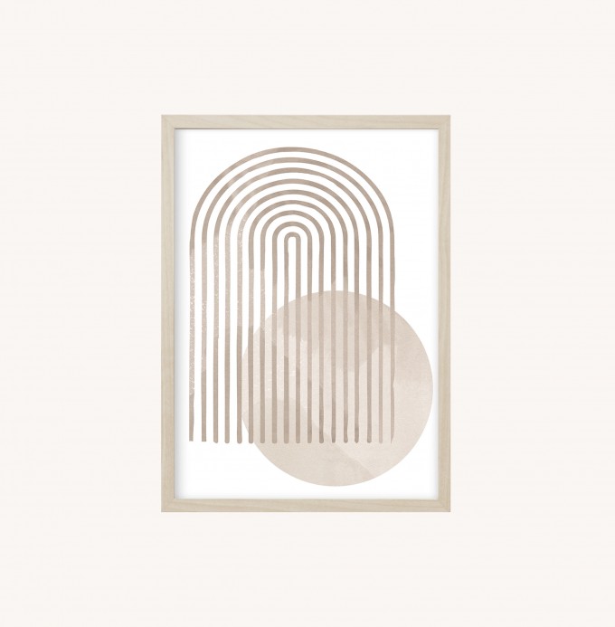 Kruth Design POSTER / GEO RAINBOW Kruth Design POSTER / GEO RAINBOW