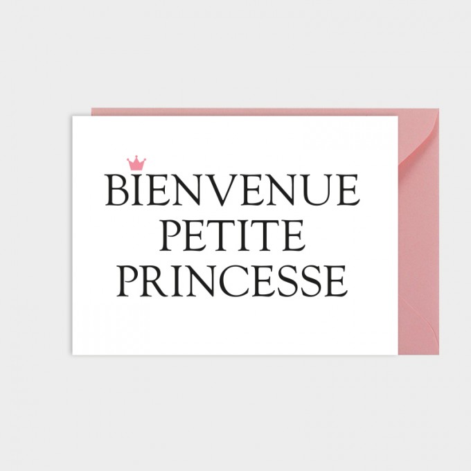 HOOK&EYE Grußkarte 'Petite Princesse' 3er-Set HOOK&EYE Grußkarte 'Petite Princesse' 3er-Set