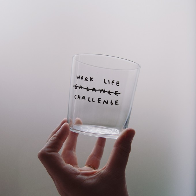 WORK LIFE BALANCE Glas – Johanna Schwarzer