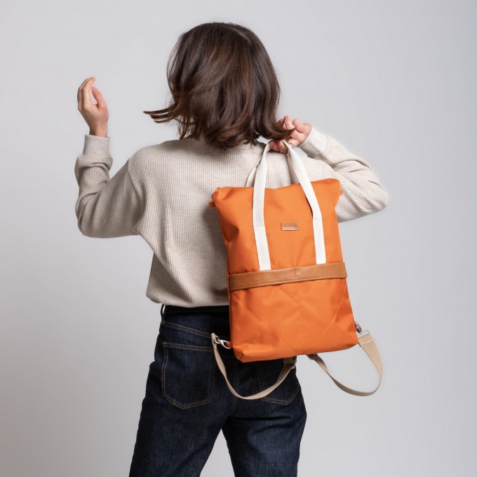 MULINU 3-in-1 Rucksack UNIQUE GRETA Terracotta MULINU 3-in-1 Rucksack UNIQUE GRETA Terracotta