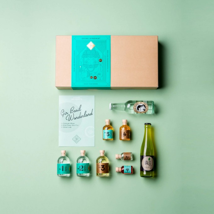 Drink Syndikat | Gin Basil Wonderland | Gin Cocktail Set Drink Syndikat | Gin Basil Wonderland | Gin Cocktail Set