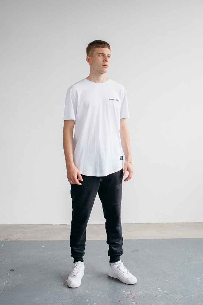 Goodbois Euro Wave T-shirt white Goodbois Euro Wave T-shirt white