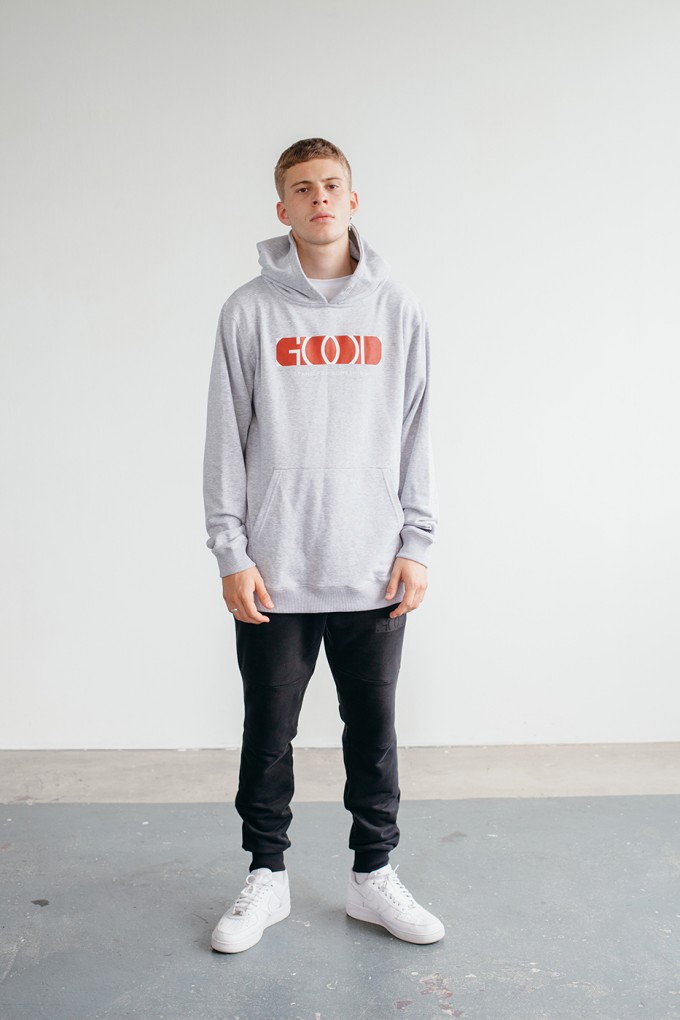 Goodbois OG Logo Hoody grey Goodbois OG Logo Hoody grey