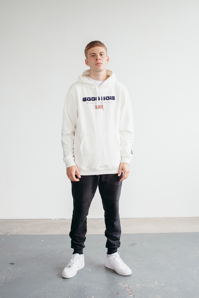 Goodbois Euro Flag Hoody off-white Goodbois Euro Flag Hoody off-white