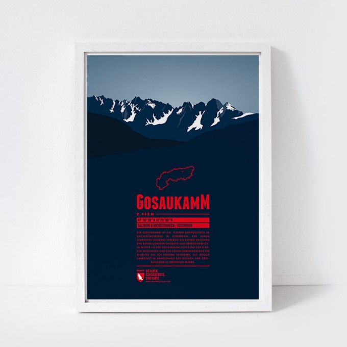 Marmota Maps – Gosaukamm - Bergdruck Marmota Maps – Gosaukamm - Bergdruck