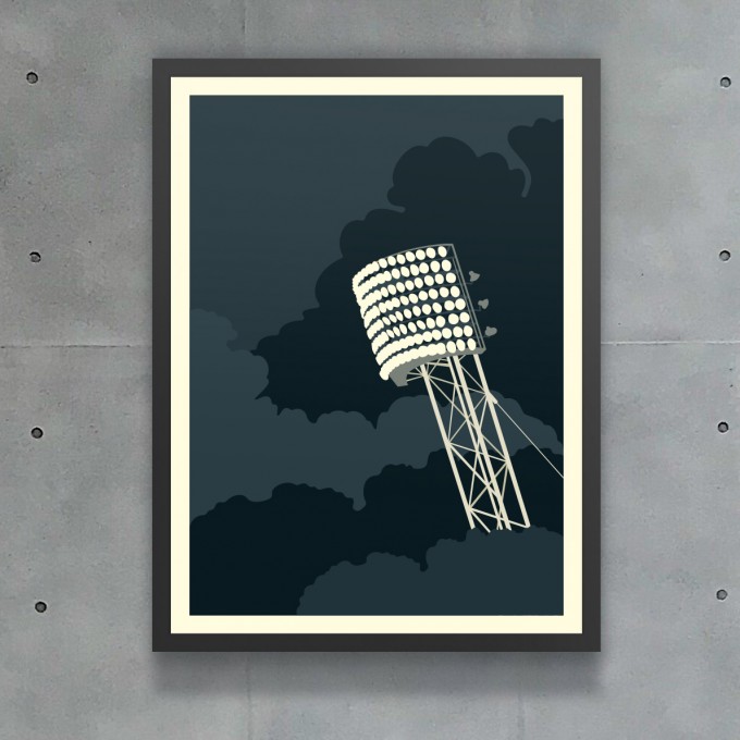 Fine Art Print MÜNCHNER STERN von HANDS OF GOD