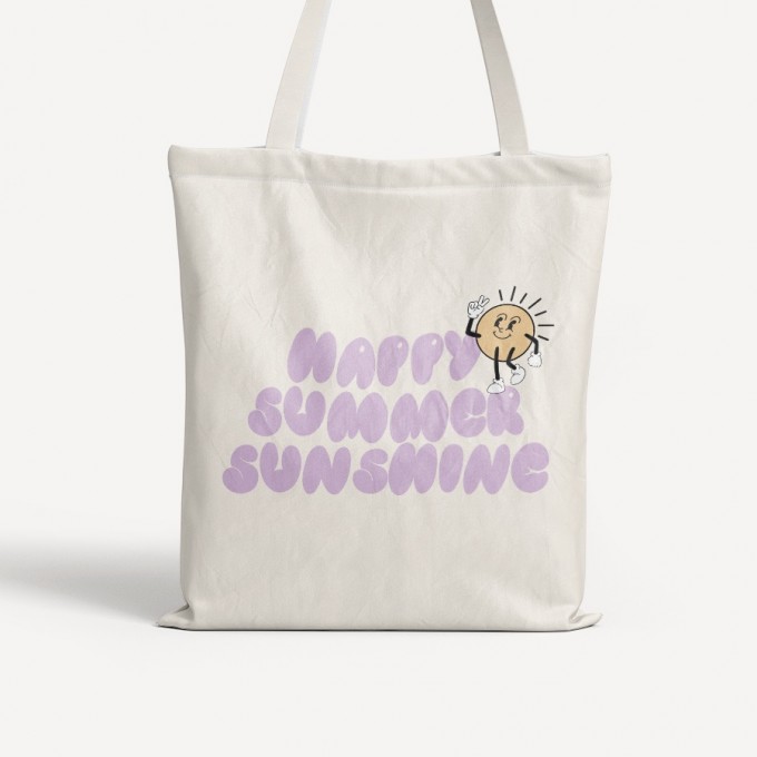 SUMMER SUNSHINE Totebag - ALMOST A BRAND