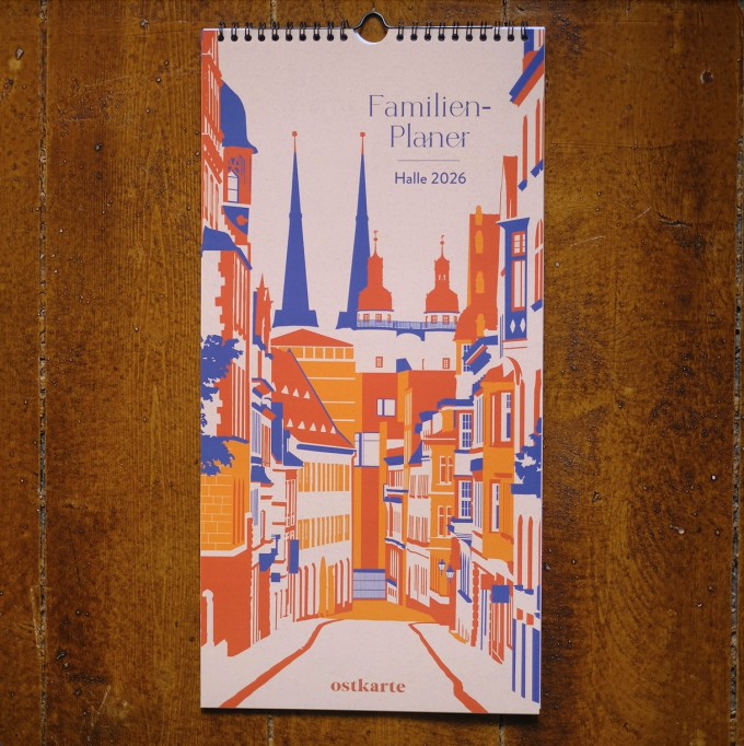 Halle Familienplaner 2026 | ostkarte