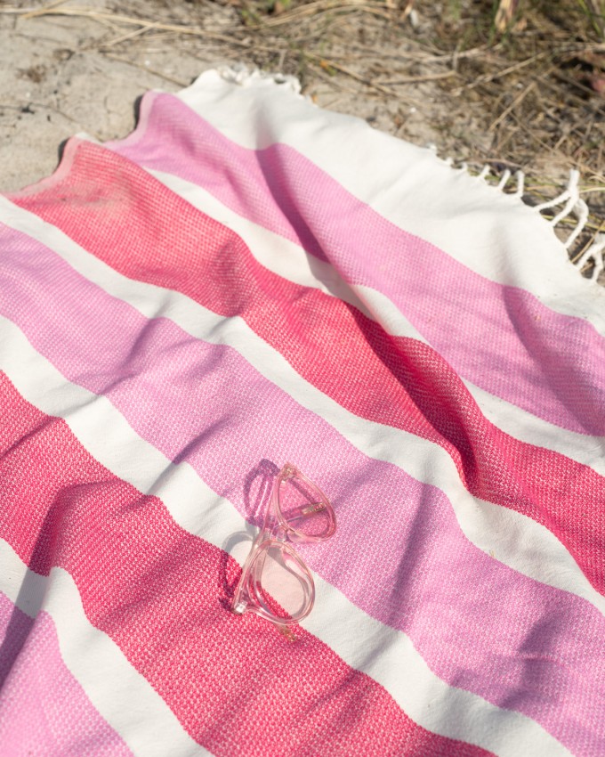 Yolunda Hamamtuch Bio-Baumwolle Dalya Flamingo Yolunda Hamamtuch Bio-Baumwolle Dalya Flamingo