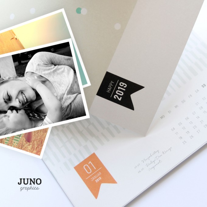 JUNOgraphics 2020 Fotokalender, Bastelkalender, A4 DIY Kalender JUNOgraphics 2020 Fotokalender, Bastelkalender, A4 DIY Kalender