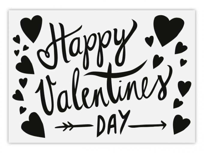 Perunoto Postkarte Happy Valentine's Day Perunoto Postkarte Happy Valentine's Day