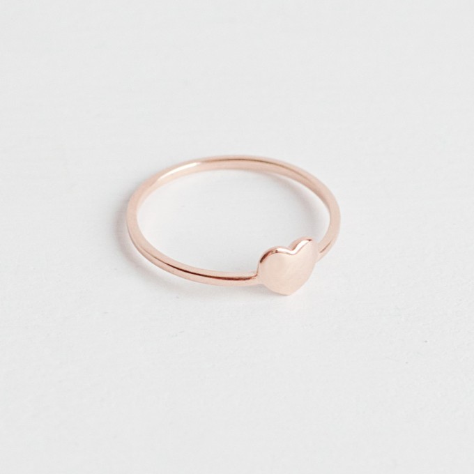 Oh Bracelet Berlin – Herz Ring ll aus recyceltem 925er Sterlingsilber, rosévergoldet inkl. Box Oh Bracelet Berlin – Herz Ring ll aus recyceltem 925er Sterlingsilber, rosévergoldet inkl. Box