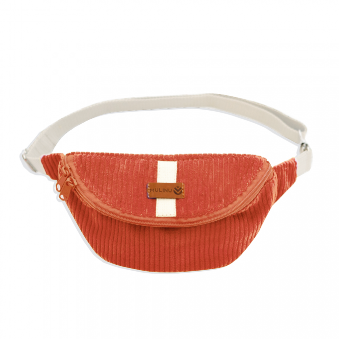 MULINU – Bauchtasche | Hipbag HENNES Breitcord Pfirsich MULINU – Bauchtasche | Hipbag HENNES Breitcord Pfirsich