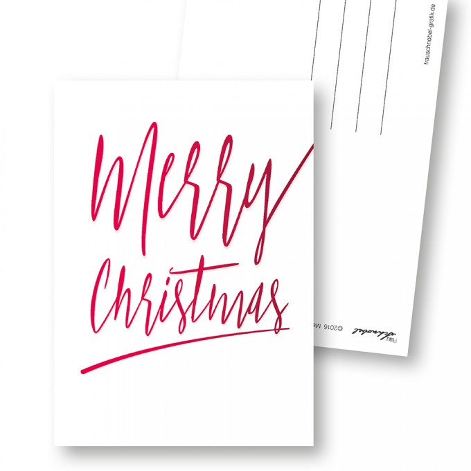 Martina Olonschek |
Weihnachtspostkarten "Merry Christmas – A" // Weihnachtskarte
5er Set Martina Olonschek |
Weihnachtspostkarten "Merry Christmas – A" // Weihnachtskarte
5er Set