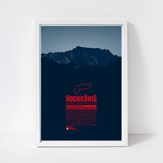 Marmota Maps – Hochkönig - Bergdruck Marmota Maps – Hochkönig - Bergdruck