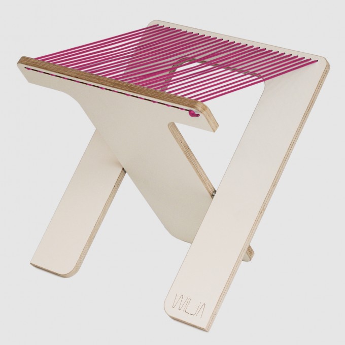 WILJA HOCKER - weiß mit pink WILJA HOCKER - weiß mit pink