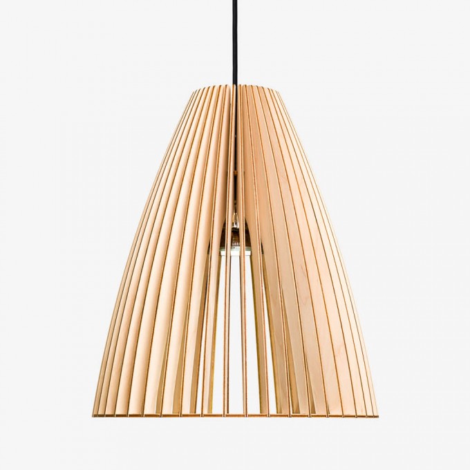 TEIA Pendelleuchte aus Holz (natur) TEIA Pendelleuchte aus Holz (natur)