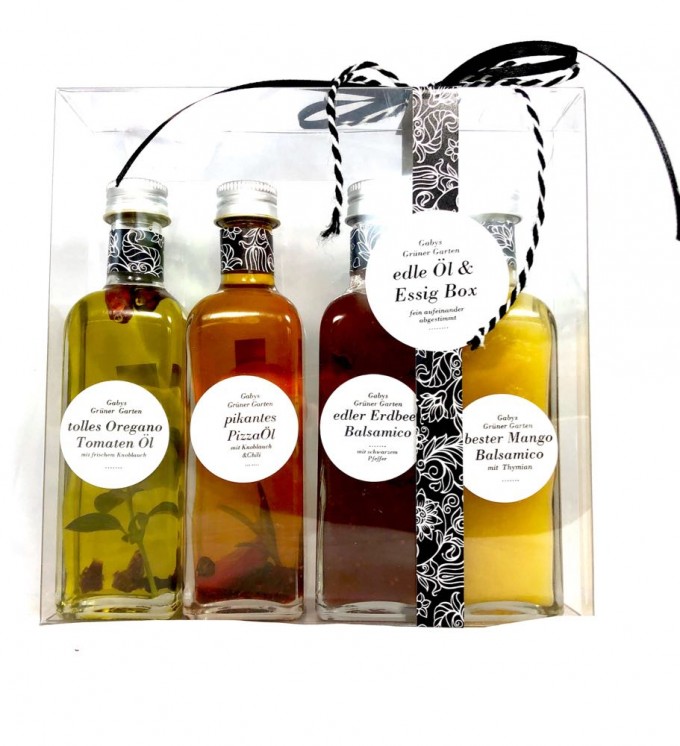 Gabys Grüner Garten Edle Essig & Öl Box 260ml Gabys Grüner Garten Edle Essig & Öl Box 260ml