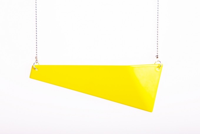 Theobalt.design FOLD Kette (orange-gelb semigloss) Theobalt.design FOLD Kette (orange-gelb semigloss)