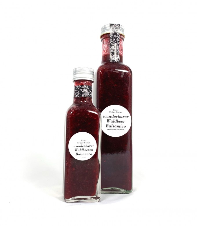 Gabys grüner Garten wunderbarer Waldbeer Balsamico Gabys grüner Garten wunderbarer Waldbeer Balsamico