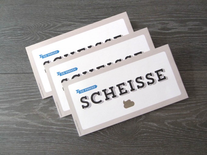 Design Verlag Abreissblock – Sie parken scheiße (3er-Set) Design Verlag Abreissblock – Sie parken scheiße (3er-Set)