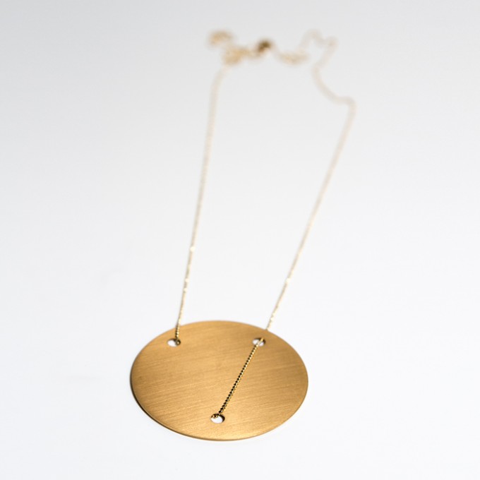 haloa jewellery DOT I gold I Halskette haloa jewellery DOT I gold I Halskette