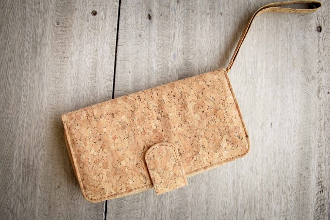 Portemonnaie / Brieftasche aus Kork, natur BY COPALA