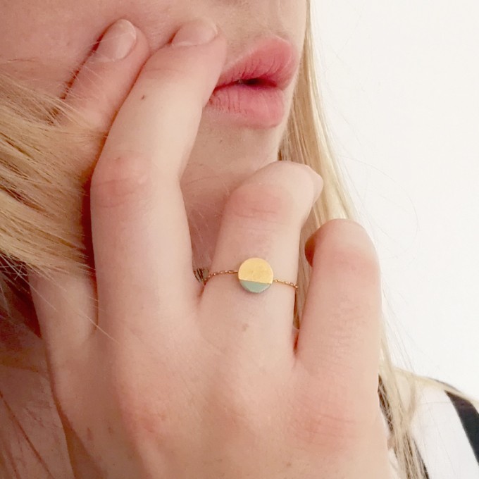 lil - Ring - mint coin lil - Ring - mint coin