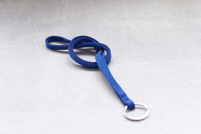 ElektroPulli Schlüsselband in blau ElektroPulli Schlüsselband in blau