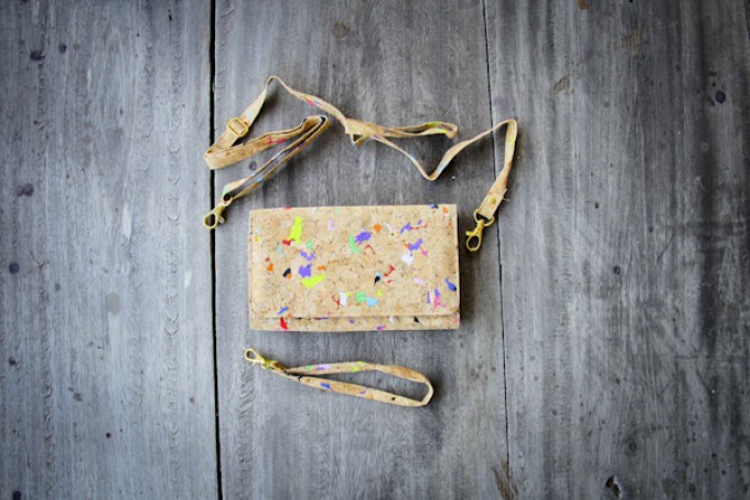 Handtasche, Clutch aus Kork, handgefertigt BY COPALA Handtasche, Clutch aus Kork, handgefertigt BY COPALA