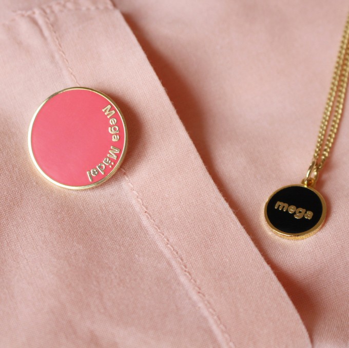 stahlpink Mega Set – Pin + Kette stahlpink Mega Set – Pin + Kette