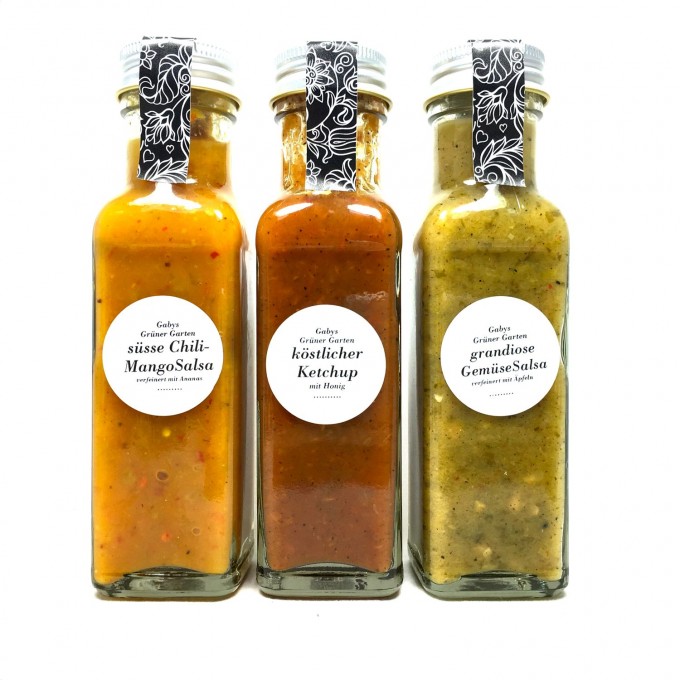 Gabys Grüner Garten Tolles Salsa Trio 300ml Gabys Grüner Garten Tolles Salsa Trio 300ml