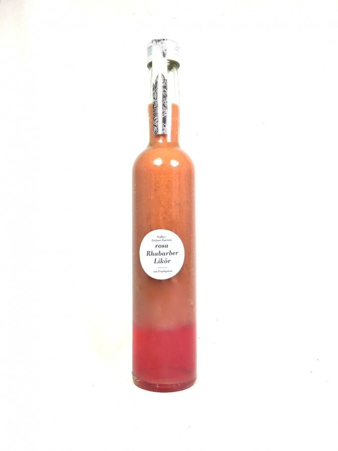 Gabys Grüner Garten Rosa RhabarberLikör Gabys Grüner Garten Rosa RhabarberLikör