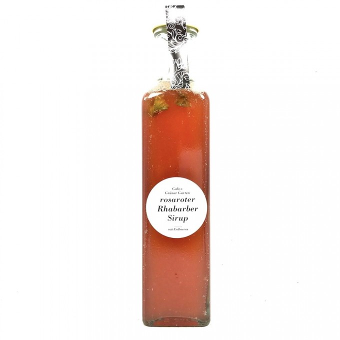 Gabys Grüner Garten Rosaroter Rhabarber Sirup 250ml Gabys Grüner Garten Rosaroter Rhabarber Sirup 250ml