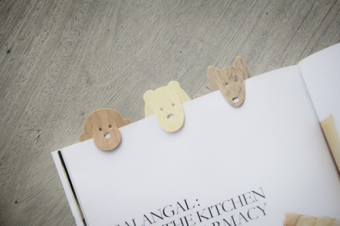 Lesezeichen aus Holz, handgefertigtes 3er-Set mit Tiermotiven BY COPALA Lesezeichen aus Holz, handgefertigtes 3er-Set mit Tiermotiven BY COPALA