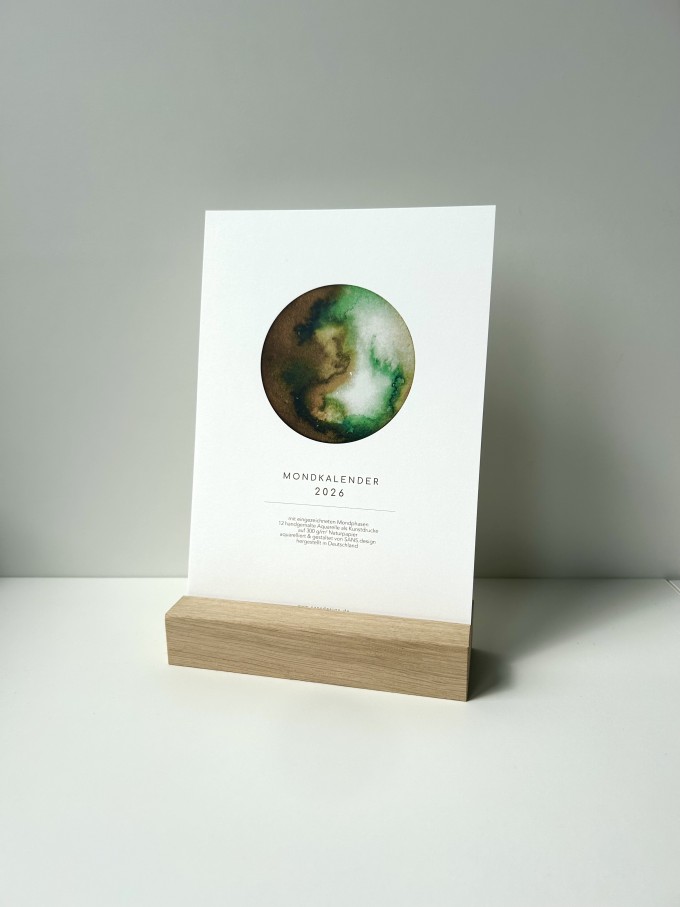 Mondkalender 2026, Tischkalender - SANS.