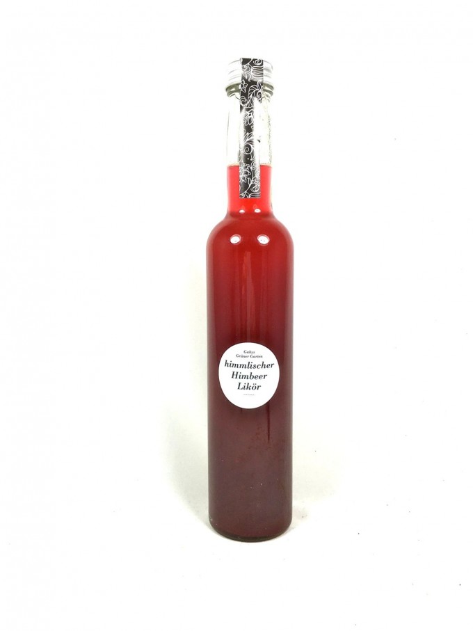 Gabys Grüner Garten himmlischer Himbeer Likör 350ml Gabys Grüner Garten himmlischer Himbeer Likör 350ml
