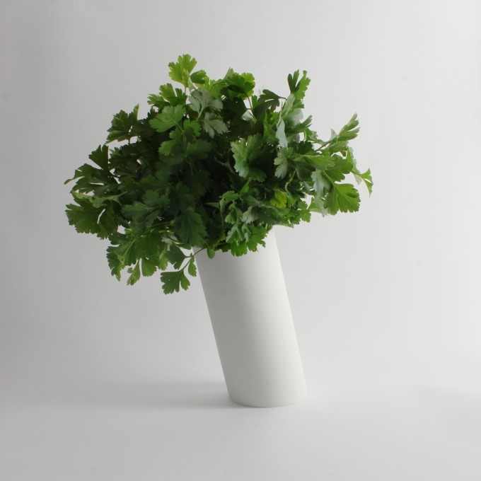 Moderne Vase für Blumen \ Porzellan by ORTOGONALE Moderne Vase für Blumen \ Porzellan by ORTOGONALE
